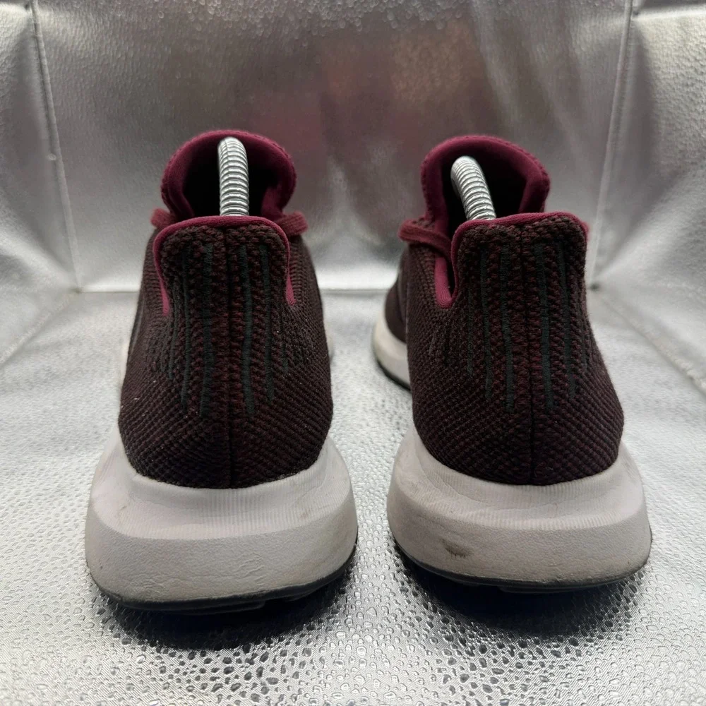 Size 9 Adidas Swift Run Maroon/Core Black/White Mens Running Shoes CQ2118‎